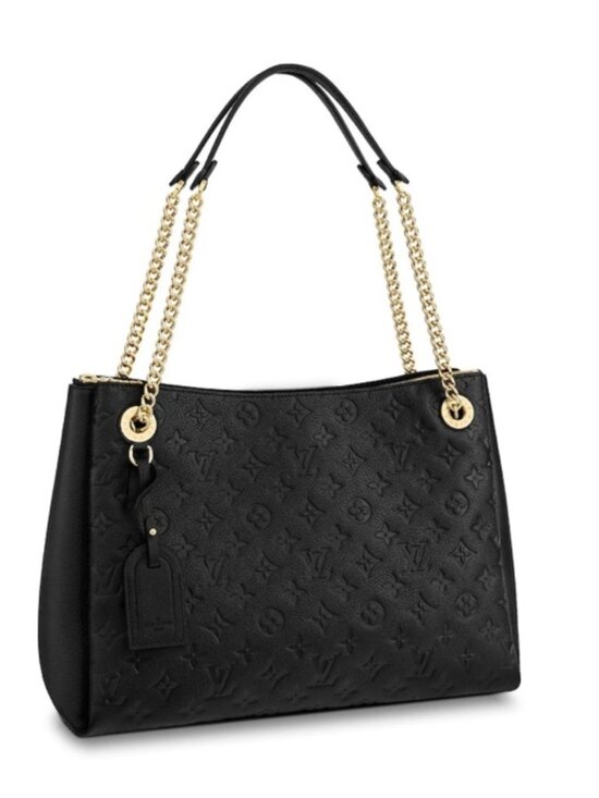 Louis Vuitton Handbags - Louis Vuitton Monogram Empreinte Surene MM Black Tote + Box/Receipt